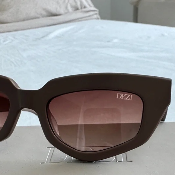 DEZI Taupe Sunglasses - Picture 3 of 3
